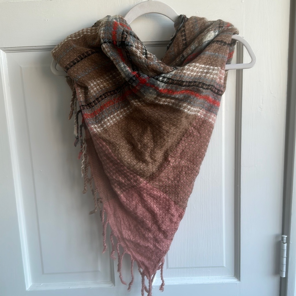 Large Multi Colored Scarf